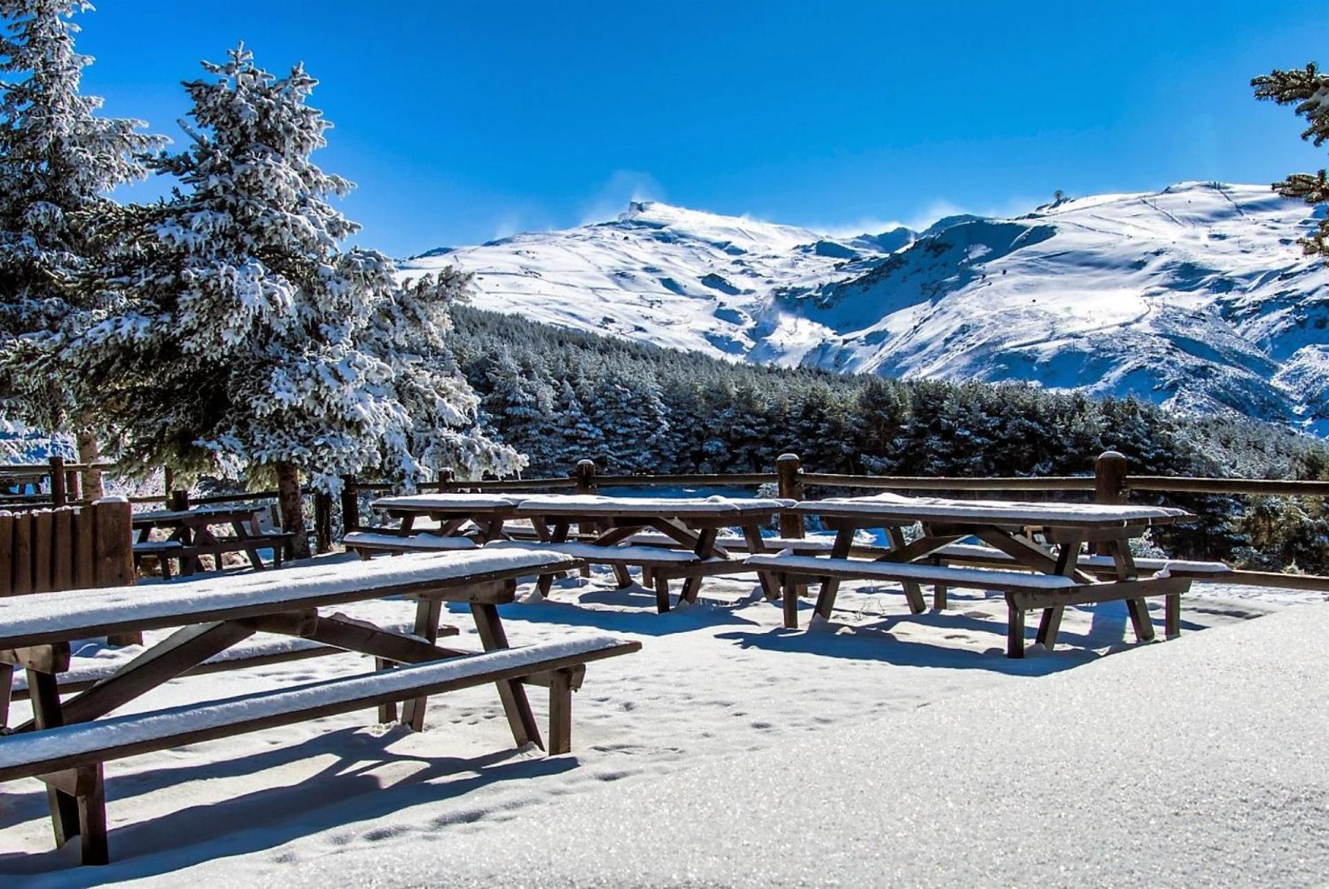 Ski & Snow Apartmentos By Todosierranevada - Plaza Principal Junto A Los Telecabinas シエラネバダ エクステリア 写真
